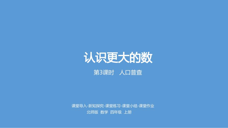 四年级上册数学课件-1.3人口普查课件北师大版_第1页