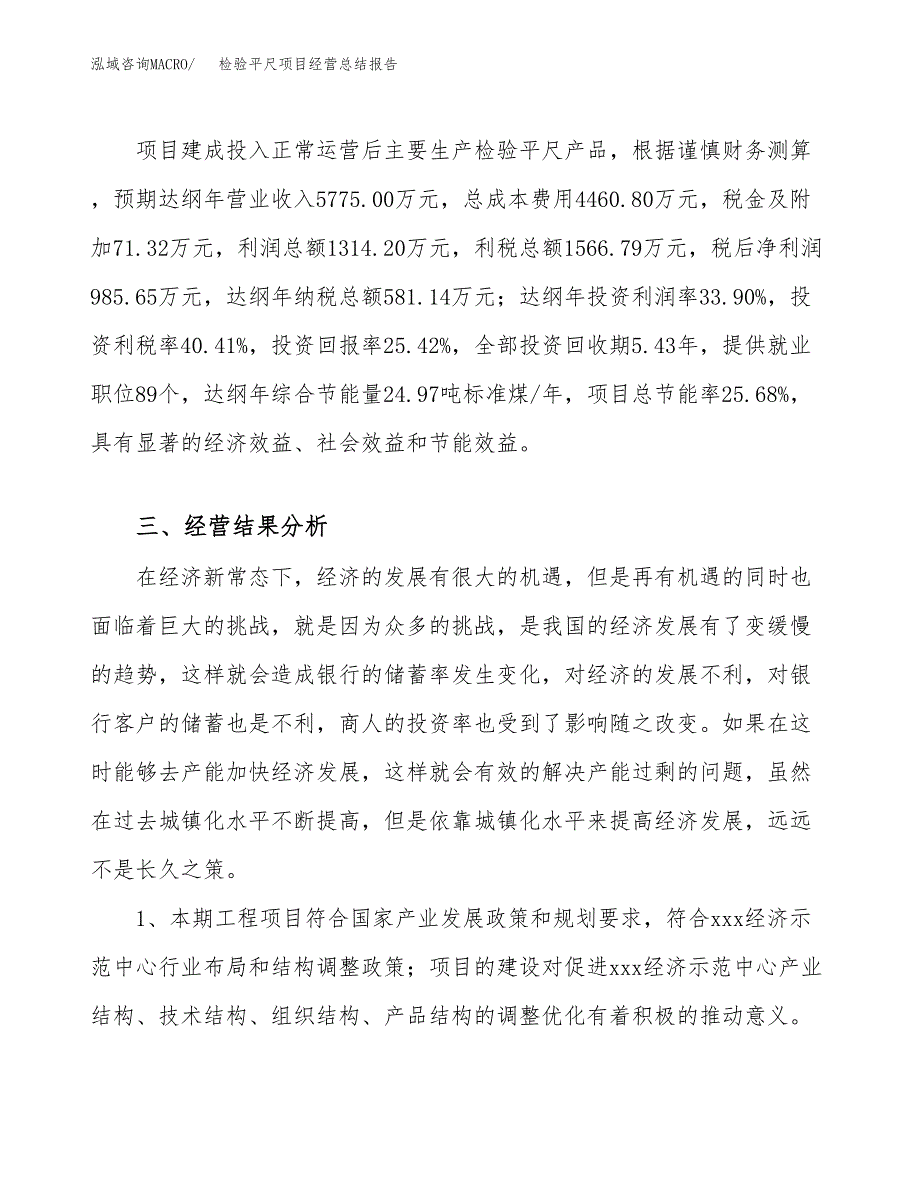 检验平尺项目经营总结报告范文模板.docx_第4页