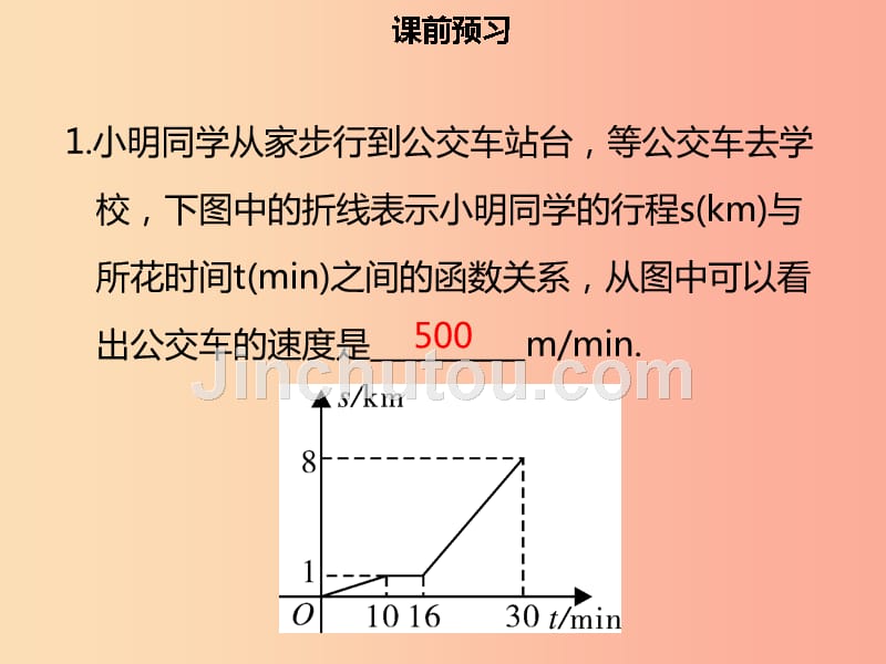 八年级数学下册第十九章一次函数19.2.2一次函数四课件 新人教版_第3页