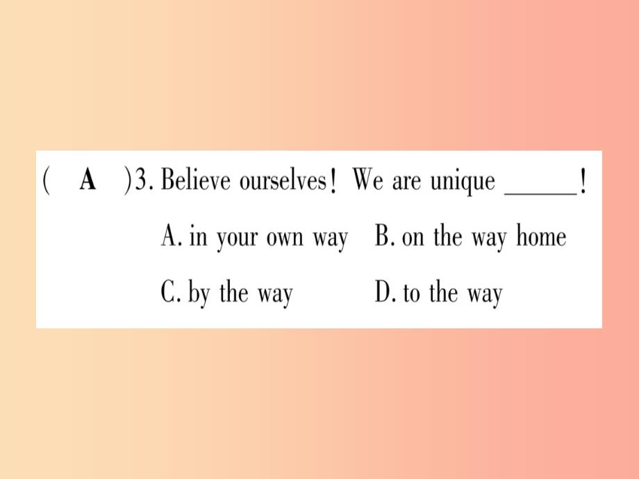 2019秋八年级英语上册 unit 8 celebrating me lesson 45 be yourself课件（新版）冀教版_第4页