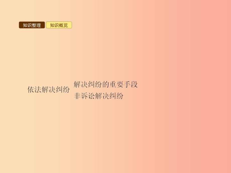 八年级政治下册第三单元感受法律的权威第九课寻求法律帮助第1站依法解决纠纷课件北师大版_第4页