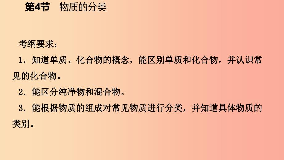 2019年秋九年级科学上册 第2章 物质转化与材料利用 第4节 物质的分类课件（新版）浙教版_第3页