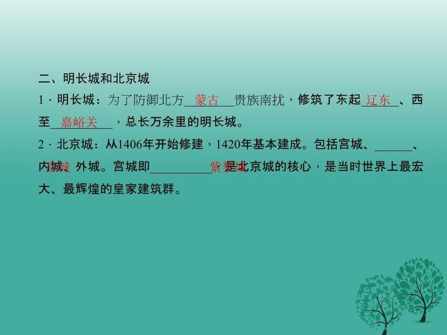 2016秋季版2017七年级历史下册第三单元第16课明朝科技建筑与文学课件_第5页