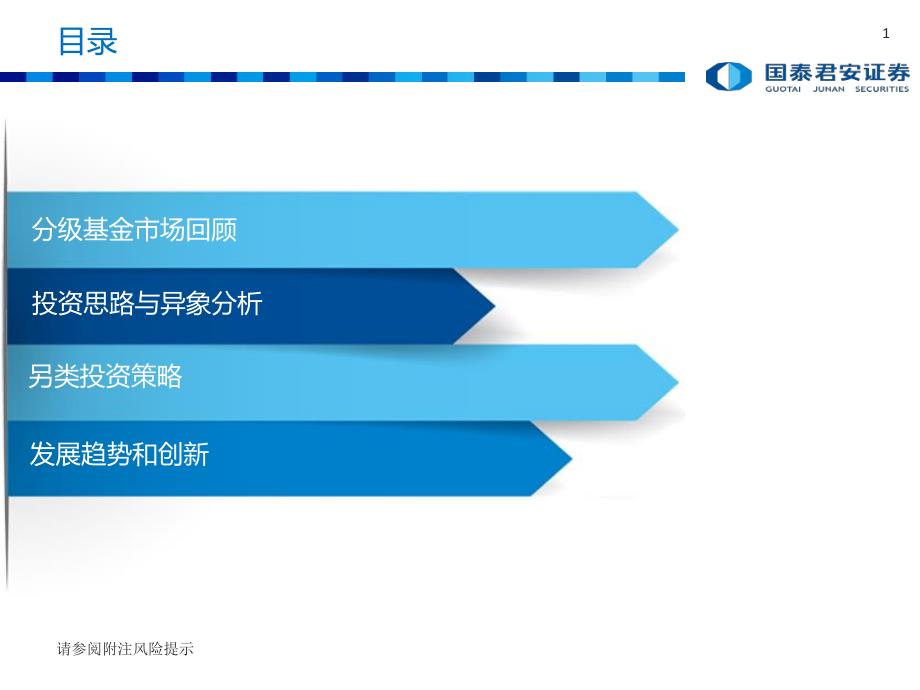 国泰君安_2015二季度金融工程投资策略_分级基金投资策略和市场异象(版)_第2页