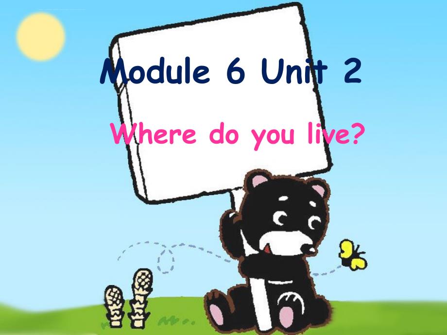 二年级上册英语课件－module 6 unit 2 where do you live 2外研社（一起）_第1页