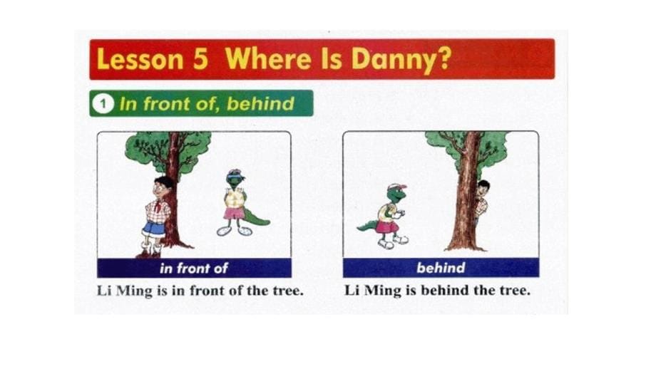 四年级下册英语课件-unit 1 hello again lesson 5 where is danny冀教版 （ 三起）_第5页