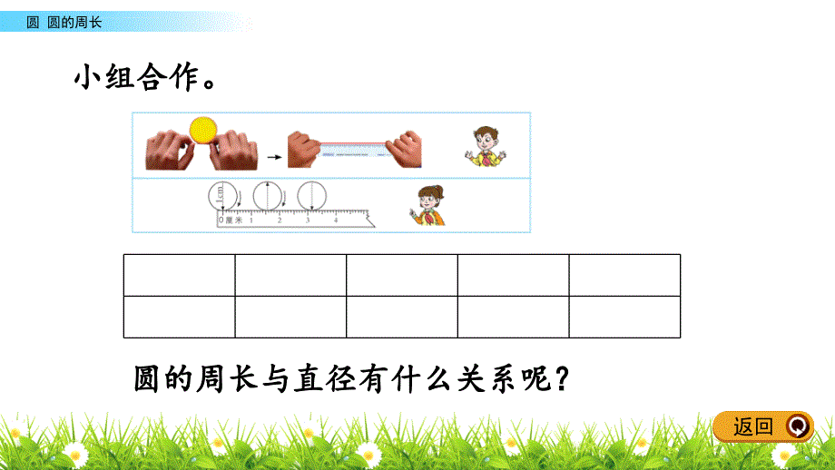 五年级下册数学ppt课件 1.2 圆的周长青岛五四制_第4页