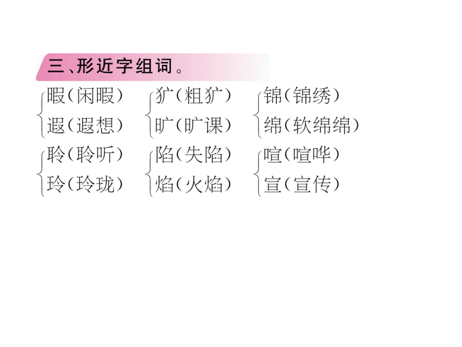 五年级下册语文习题课件 第八单元知识盘点 人教新课标_第4页