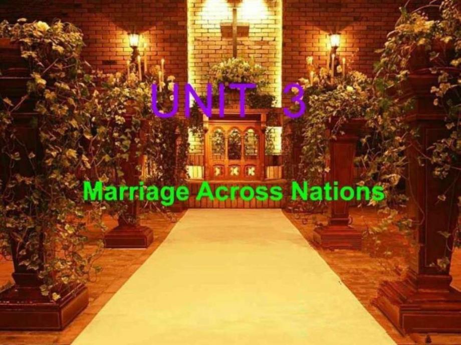 marriage across nationgs英语演讲_第1页