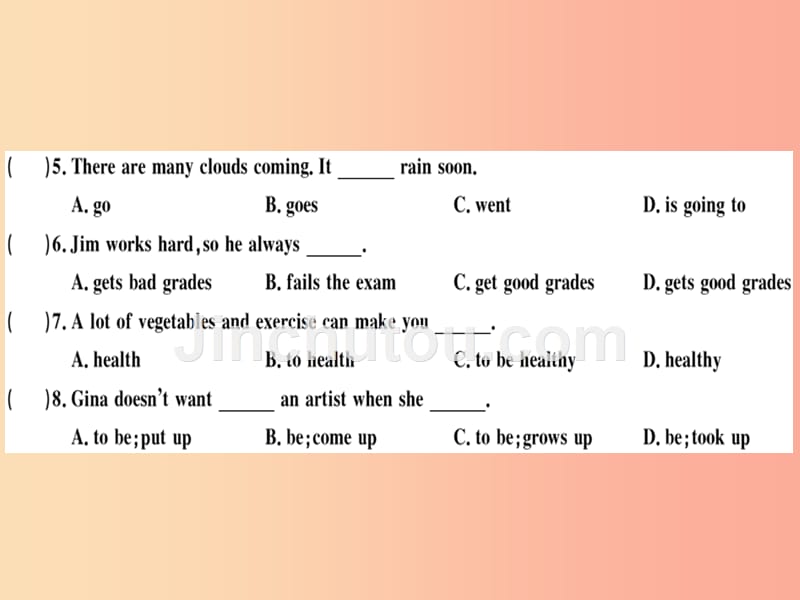 广东专版八年级英语上册unit6i’mgoingtostudycomputerscience第3课时习题课件 人教新目标版_第3页