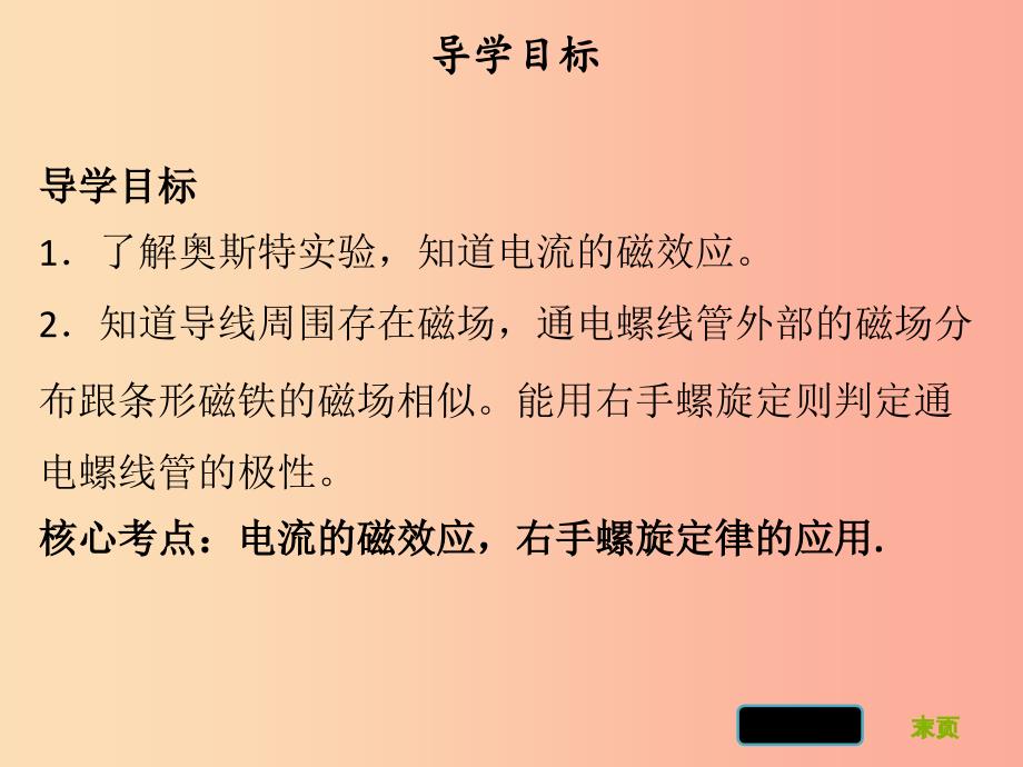 2019年九年级物理下册 16.2奥斯特的发现习题课件（新版）粤教沪版_第2页