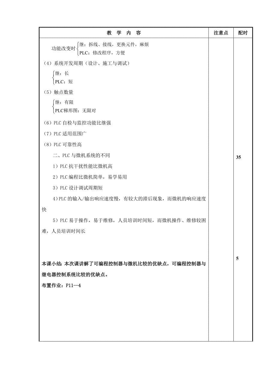 2014-2015下可编程控制器教案_第5页