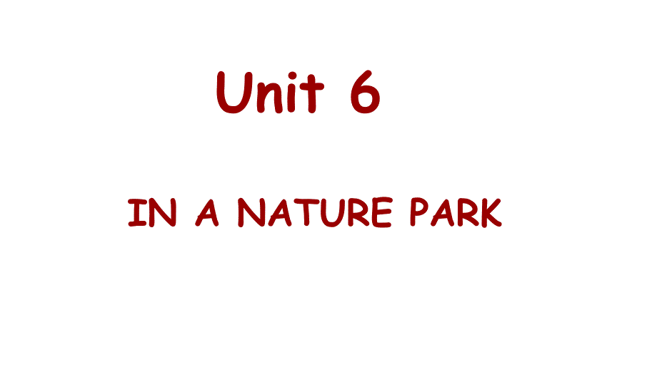 五年级上册英语课件 unit 6in a nature park part a 人教（pep）_第2页