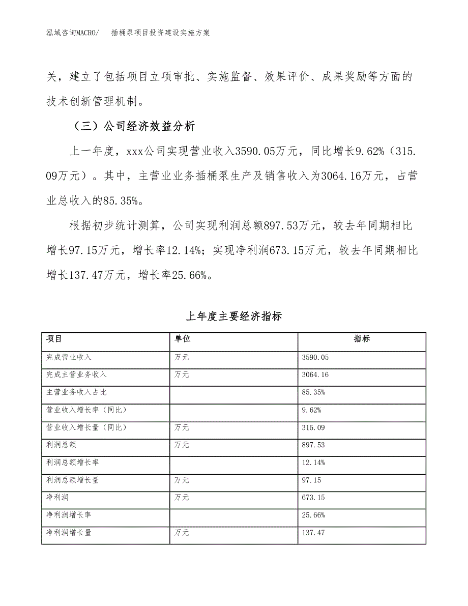 插桶泵项目投资建设实施方案.docx_第4页