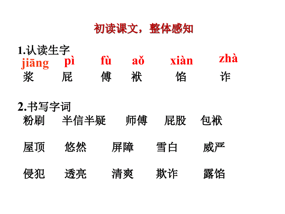 五年级下册语文课件 23. 刷子李l 人教新课标_第3页