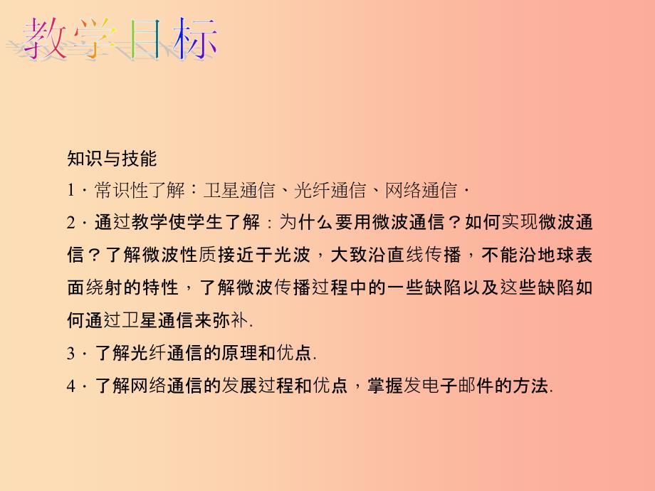 九年级物理全册 第21章 第4节 越来越宽的信息之路教学课件新人教版_第2页