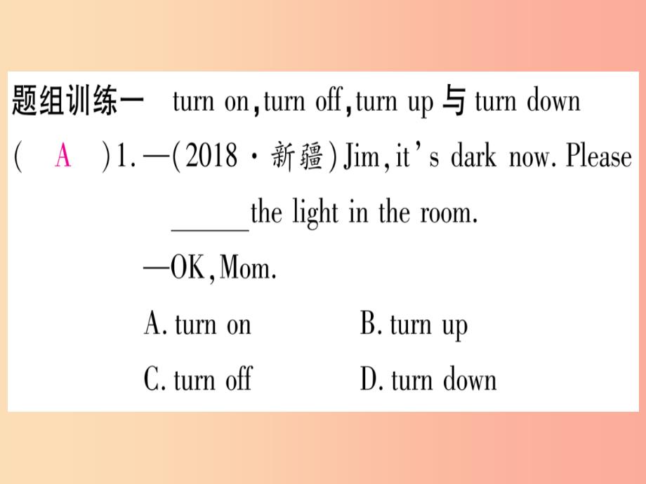 九年级英语全册unit13we’retryingtosavetheearth重难点题组突破课堂导练含2019中考真题新版人教新目标版_第2页