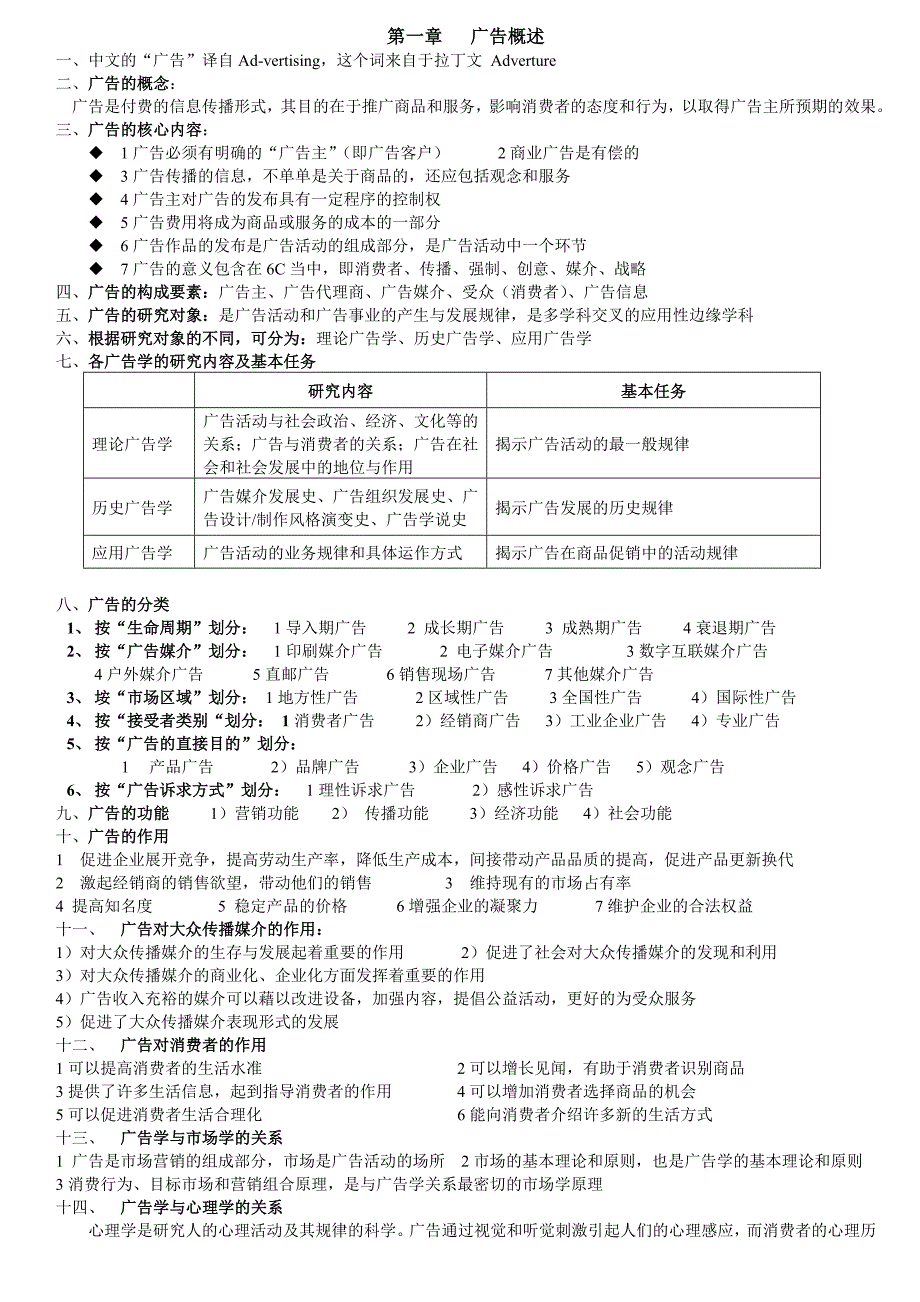 00853广告学二_考试重点笔记_第1页