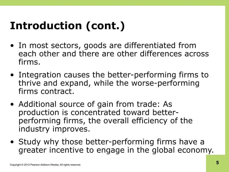 国际经济学克鲁格曼课件8_第5页