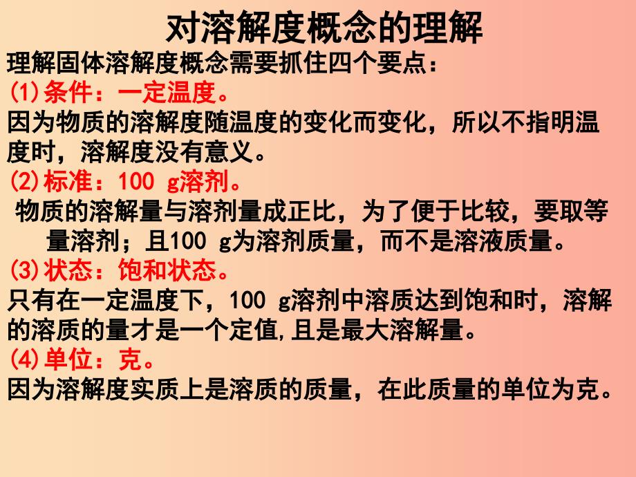 2019年九年级化学下册第6章溶解现象6.3物质的溶解性2课件沪教版_第3页