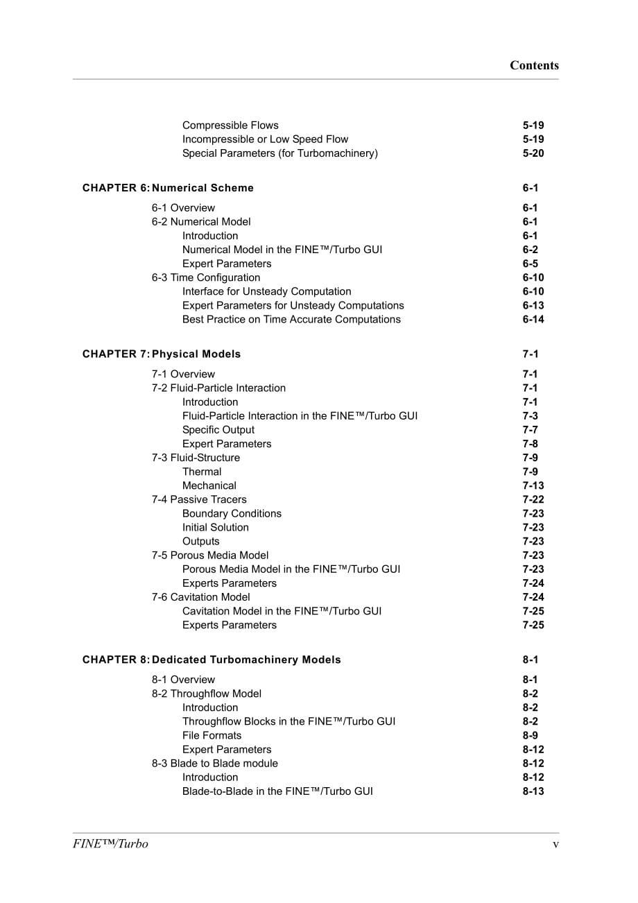 User Manual FINE Turbo v8.9 Flow Integrated Environment_第5页