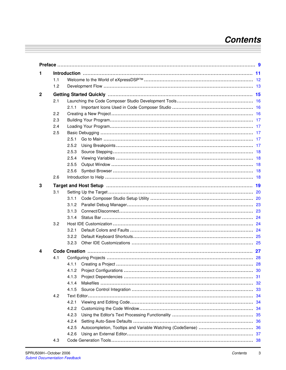 Code Composer Studio Development Tools v3.3 Getting Started Guide_第2页