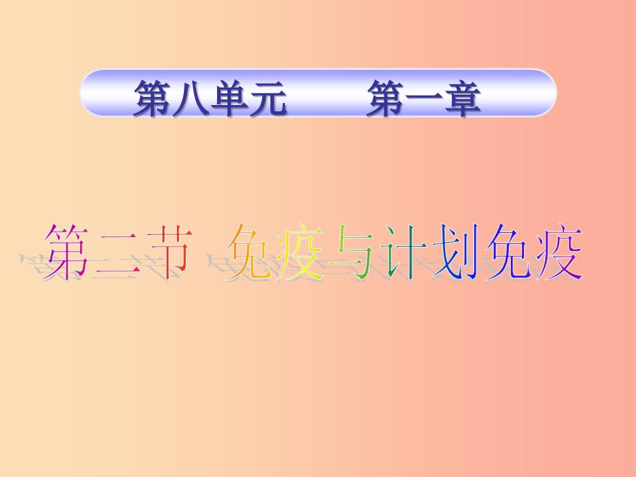 陕西省八年级生物下册 第八单元 第一章 第二节 免疫与计划免疫课件1新人教版_第2页