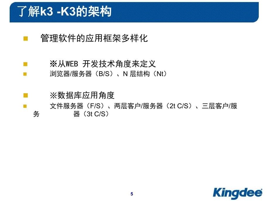 K3环境基础培训-K3基础架构与安装配置_第5页