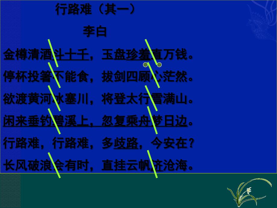 北京课改初中语文七下《21唐诗四首》PPT课件 (2)_第3页