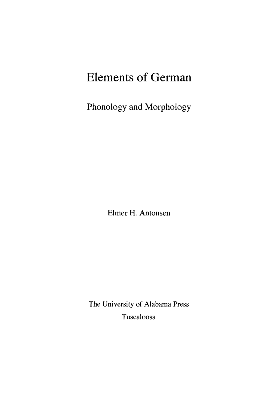 Elements of German - Phonology and Morphology 2007_第4页