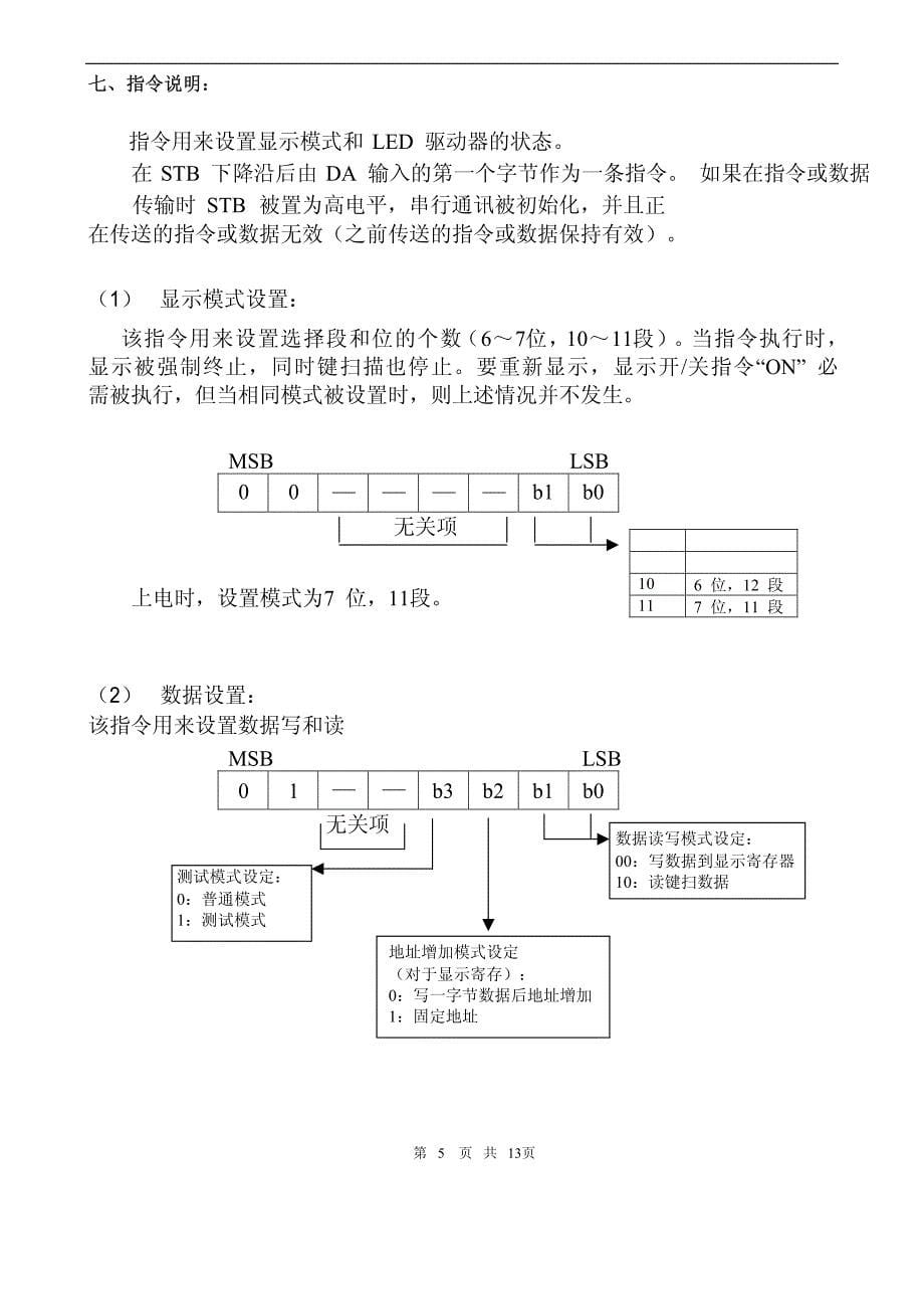 EXC2628LED 驱动控制专用电路_第5页