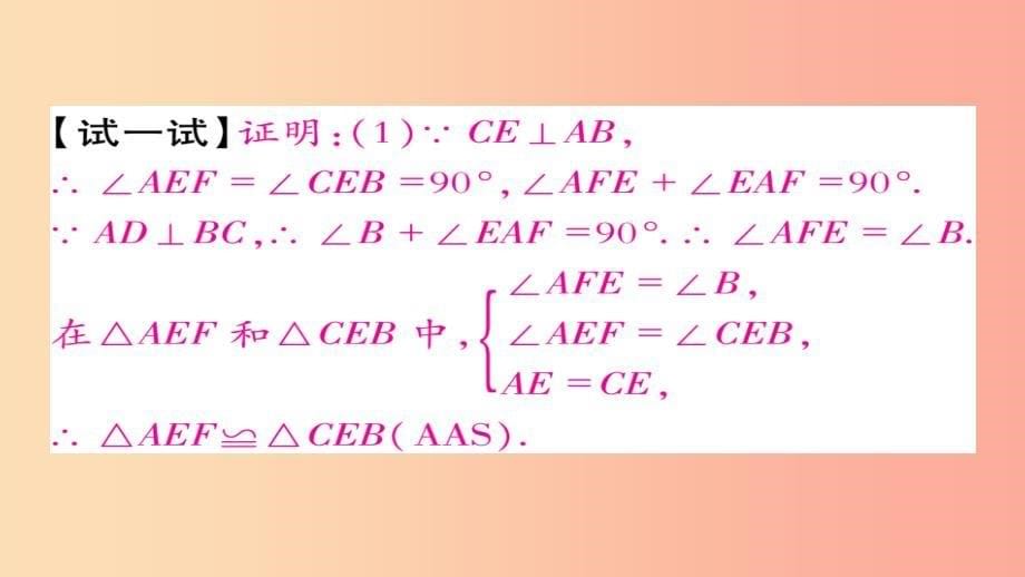 八年级数学上册第十二章全等三角形章末考点复习与小结课件 新人教版_第5页