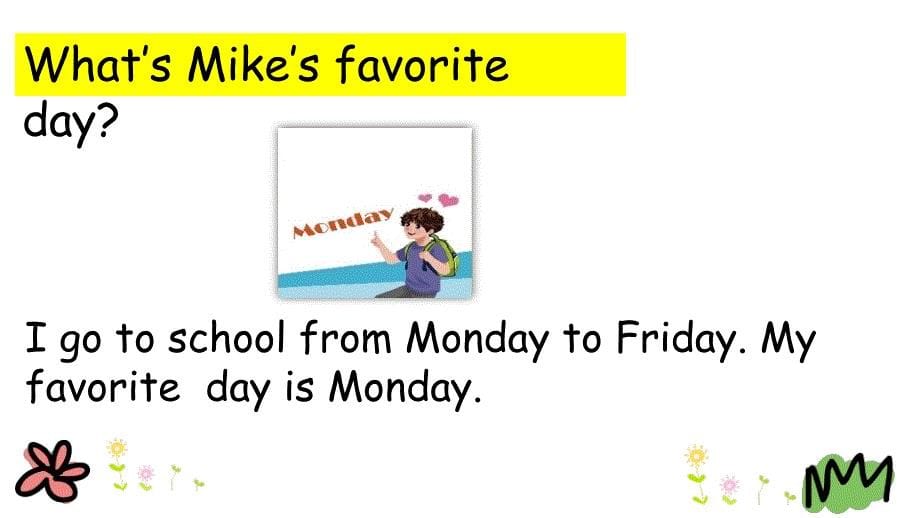 六年级下册英语课件－recycle mikes happy days第3课时 人教_第5页