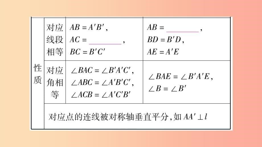 湖南省2019年中考数学复习 第一轮 考点系统复习 第7章 图形与变换 第3节 图形的平移、旋转、对称与位似导学_第5页