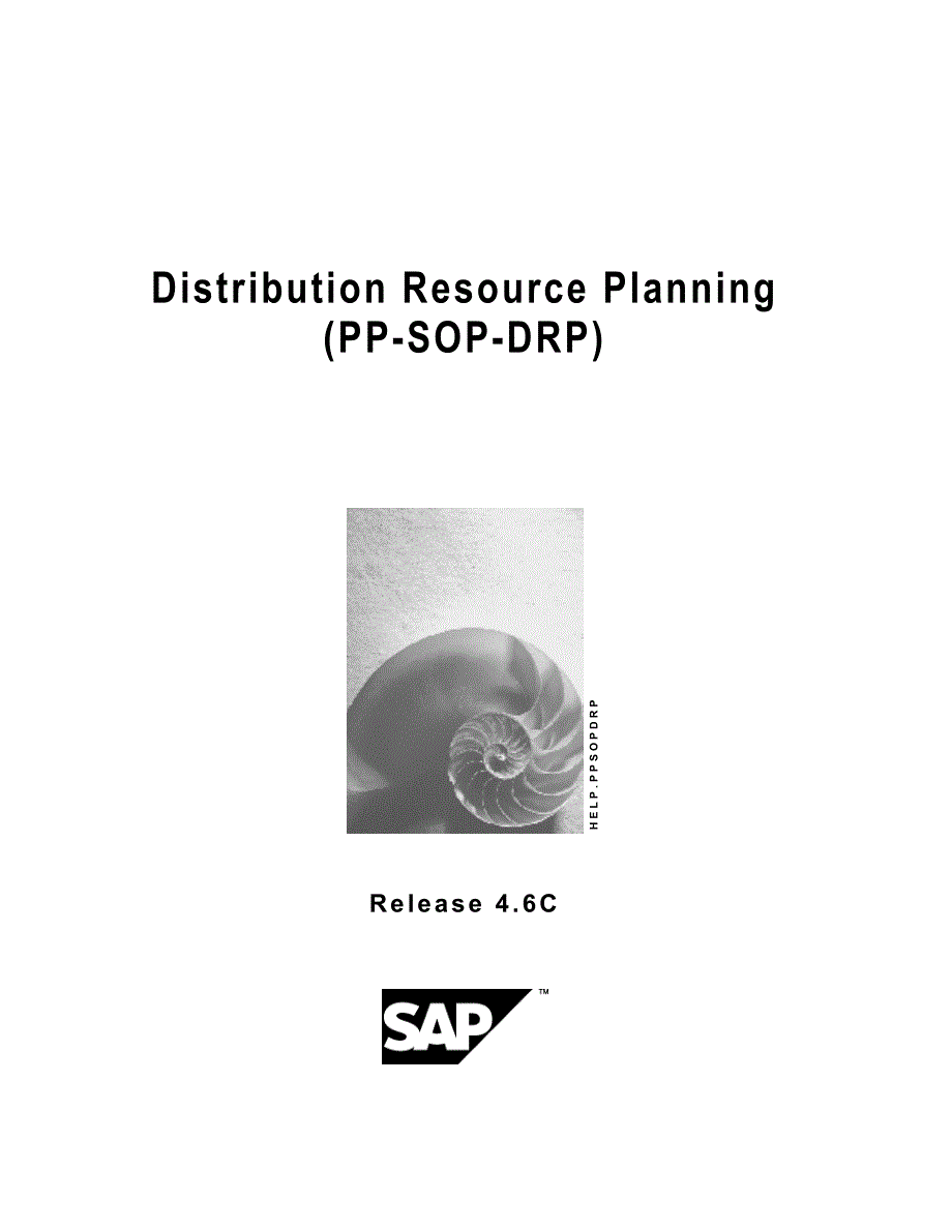 SAP Distribution Resource Planning(PP-SOP-DRP)_第1页