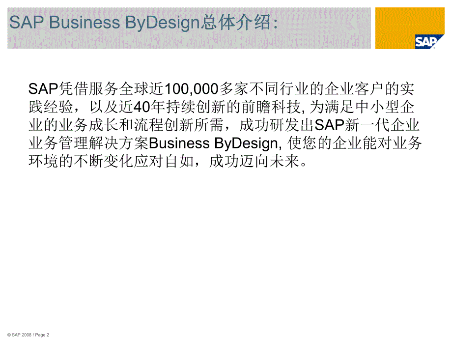 SAP_Business_Design解决方案介绍_第2页