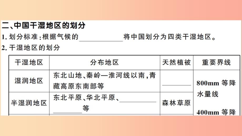 八年级地理上册第二章第二节中国的气候第2课时习题课件新版湘教版_第4页