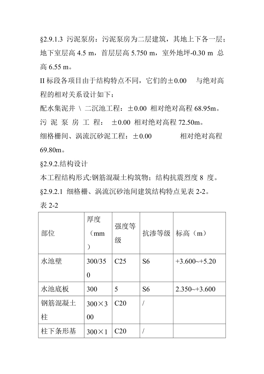 污水处理厂工程概况_第4页