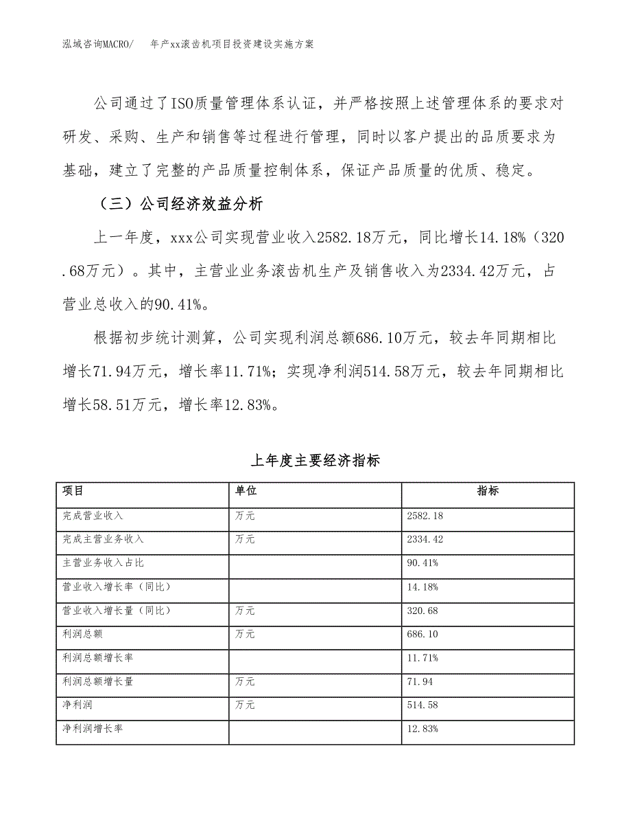 年产xx滚齿机项目投资建设实施方案.docx_第3页