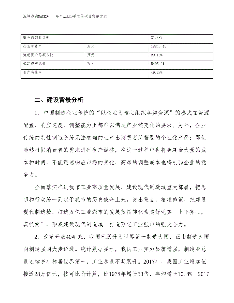 年产xxLED手电筒项目实施方案模板.docx_第3页