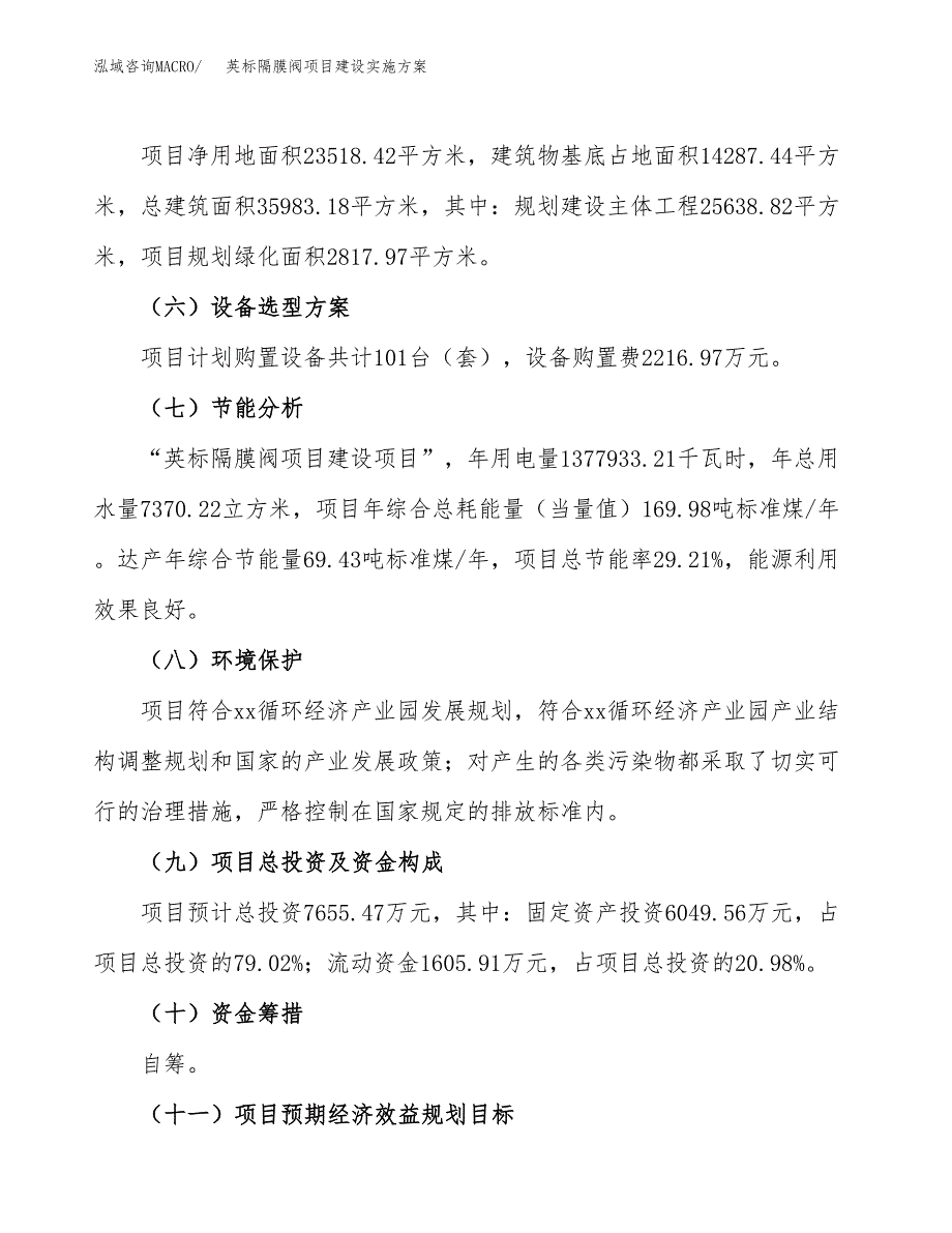 英标隔膜阀项目建设实施方案.docx_第3页