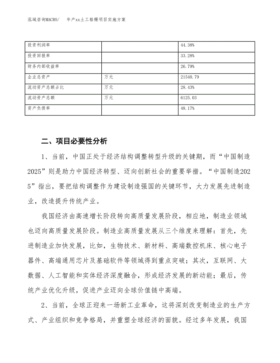 年产xx土工格栅项目实施方案模板.docx_第3页