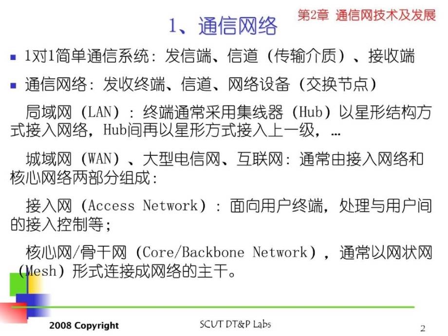 现代计算机网络原理2通信网技术及发展_第2页