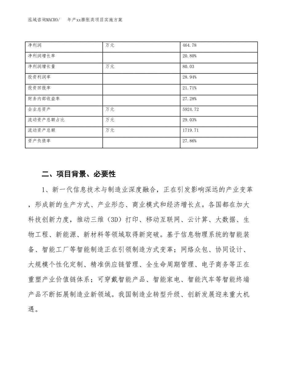 年产xx膨胀类项目实施方案模板.docx_第3页