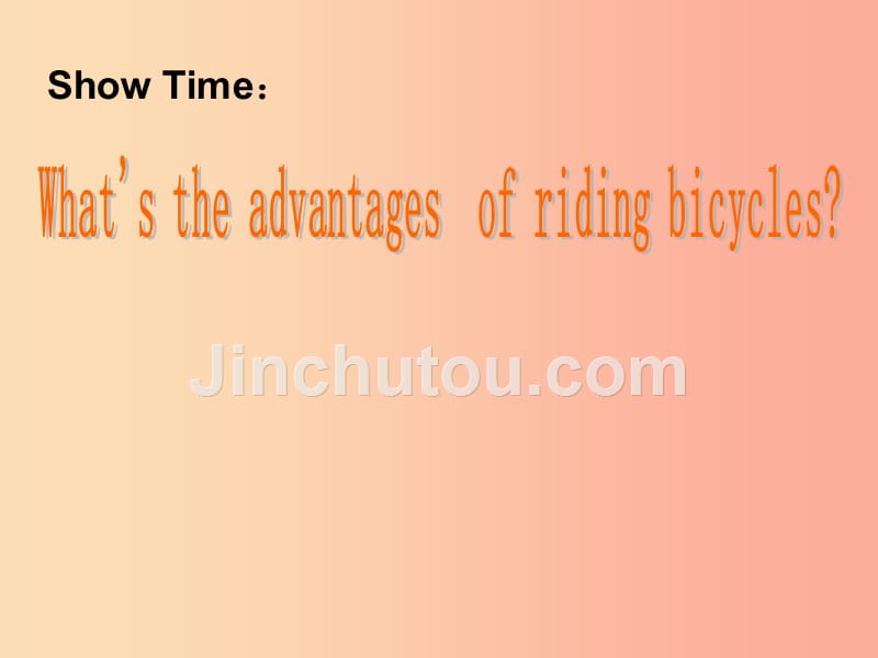 八年级英语下册 unit 6 enjoying cycling topic 3 bicycle riding is good exercise section b3 仁爱版_第1页