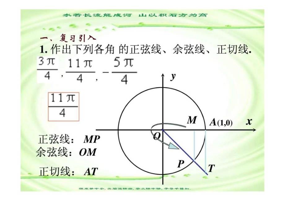 高一数学课件下学期第四章第八节三角函数的图像和性质_第4页