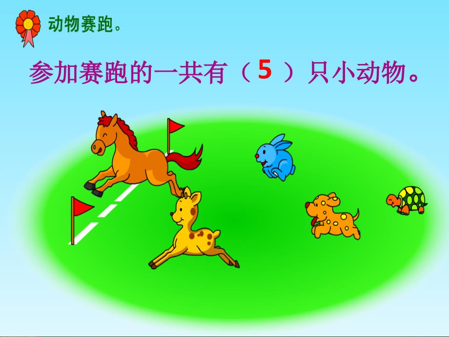 一年级上册数学课件2.5.1 几个和第几个(基数和序数) 冀教版_第2页