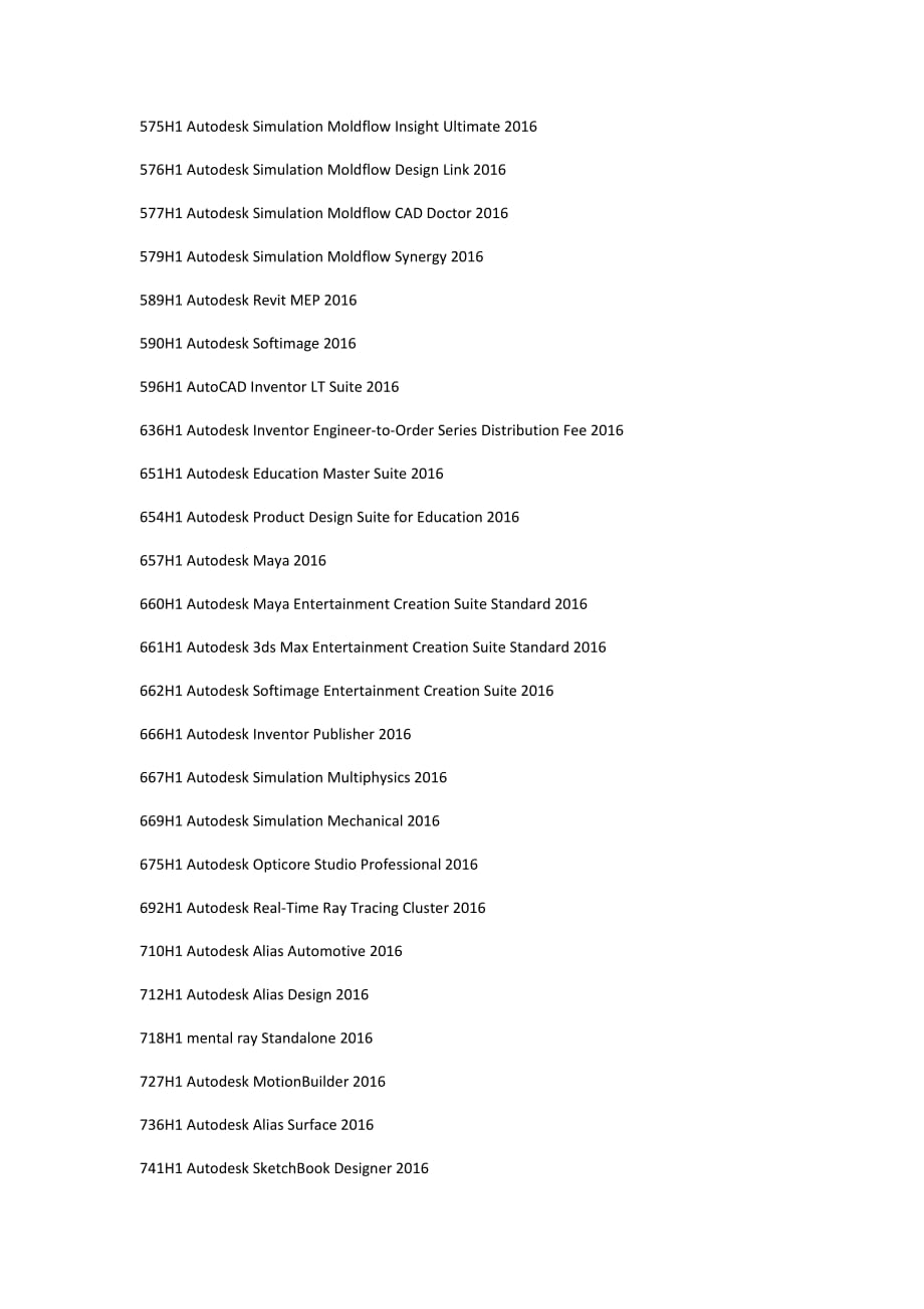 autodesk 2016产品密钥_第3页