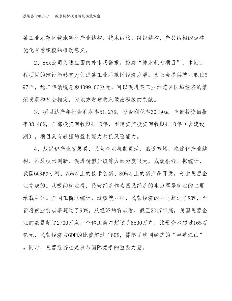 纯水耗材项目建设实施方案.docx_第5页