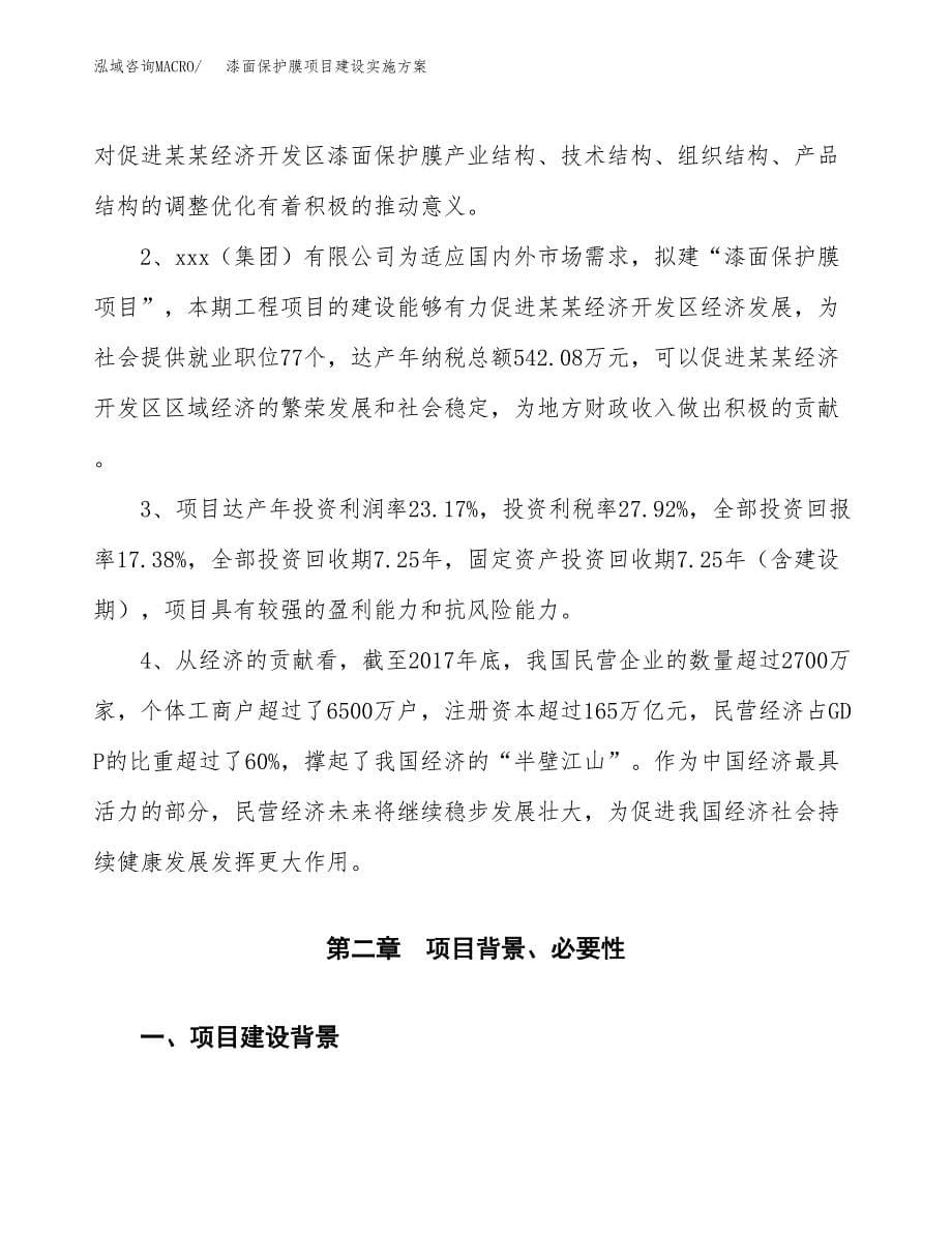 漆面保护膜项目建设实施方案.docx_第5页